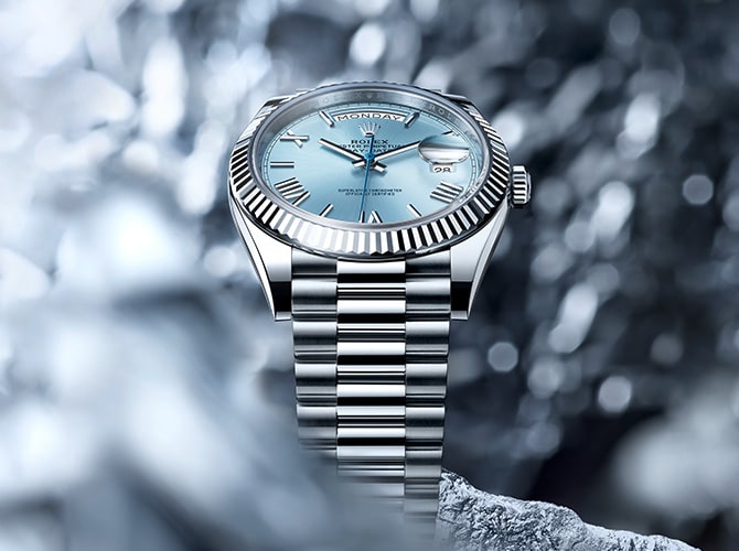 นาฬิกาข้อมือ Rolex DAY-DATE 40 ที่ เอ็น จี จี อุดรธานี