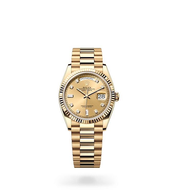 นาฬิกาข้อมือ Rolex Day-Date | M128238-0008 |  ที่ เอ็นจีจี ไทม์พีซ