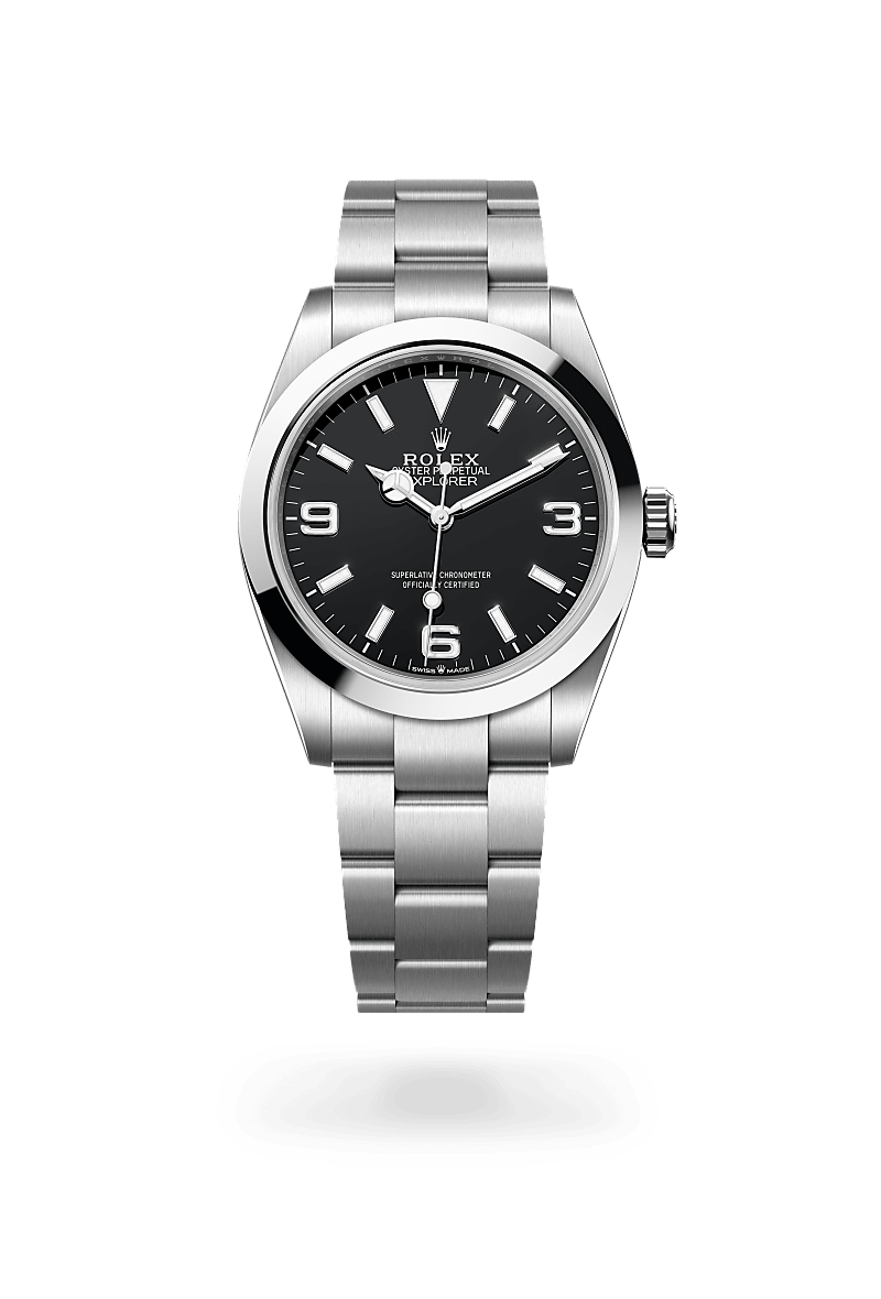 Rolex Explorer in Oystersteel, M224270-0001 - NGG Timepieces