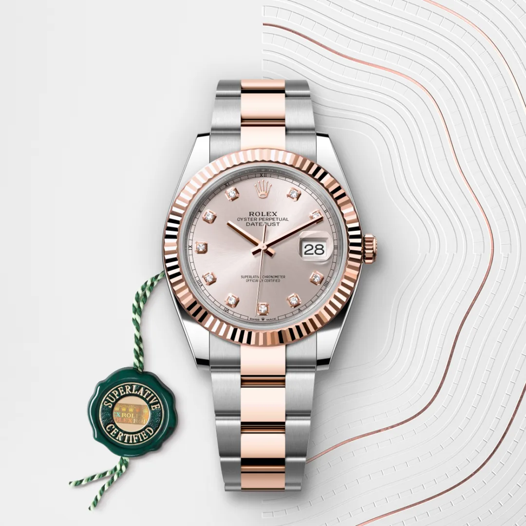 Rolex Datejust in Everose Rolesor - การผสมผสานระหว่าง Oystersteel และเอเวอร์โรสโกลด์, M126331-0007 - NGG Timepieces Rolex Datejust in Everose Rolesor - การผสมผสานระหว่าง Oystersteel และเอเวอร์โรสโกลด์, M126331-0007 - NGG Timepieces