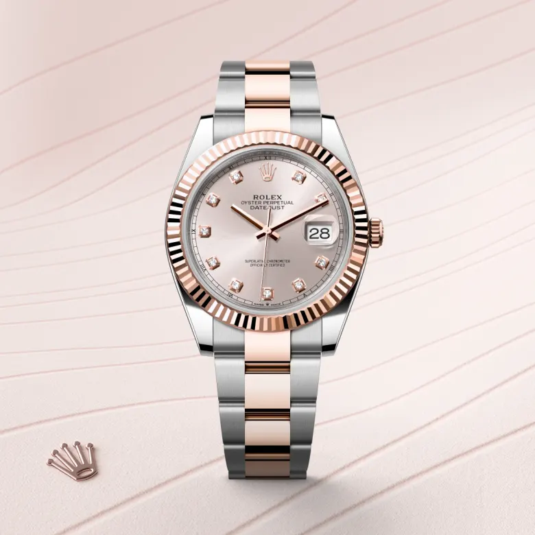 Rolex Datejust in Everose Rolesor - การผสมผสานระหว่าง Oystersteel และเอเวอร์โรสโกลด์, M126331-0007 - NGG Timepieces Rolex Datejust in Everose Rolesor - การผสมผสานระหว่าง Oystersteel และเอเวอร์โรสโกลด์, M126331-0007 - NGG Timepieces