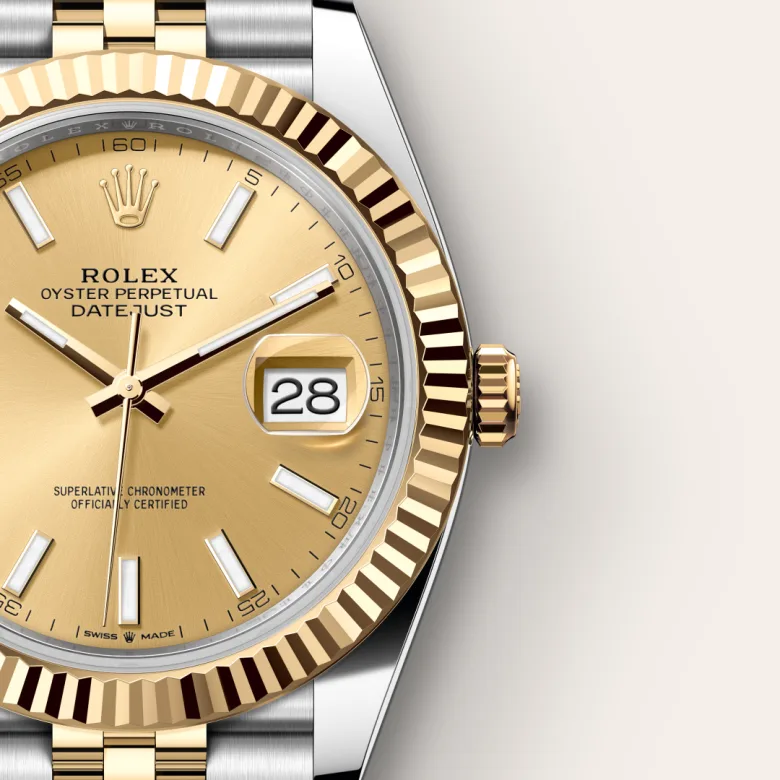 Rolex Datejust in Yellow Rolesor - การผสมผสานระหว่าง Oystersteel และทองคำ, M126333-0010 - NGG Timepieces