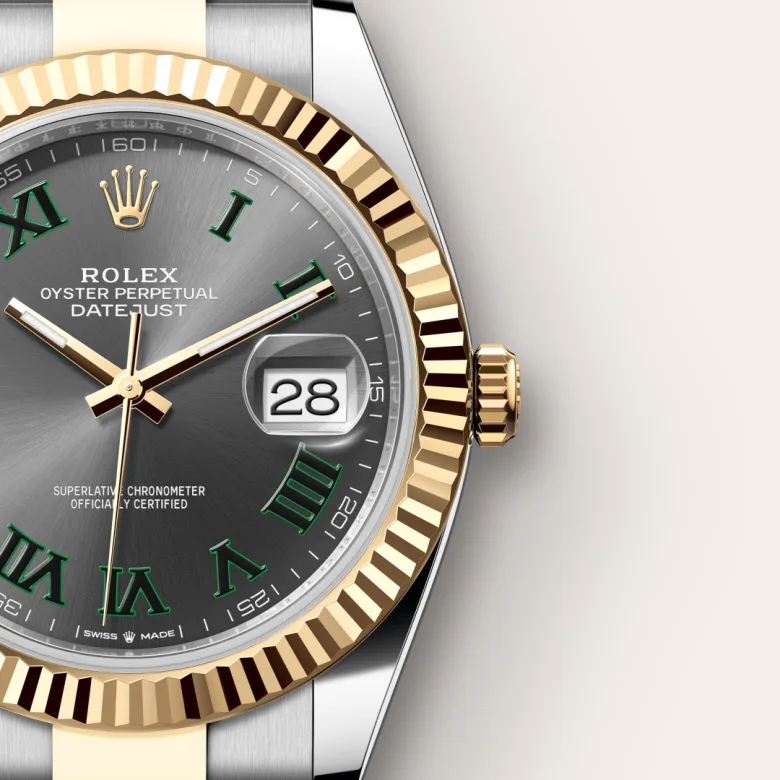 Rolex Datejust in Yellow Rolesor - combination of Oystersteel and yellow gold, M126333-0019 - NGG Timepieces
