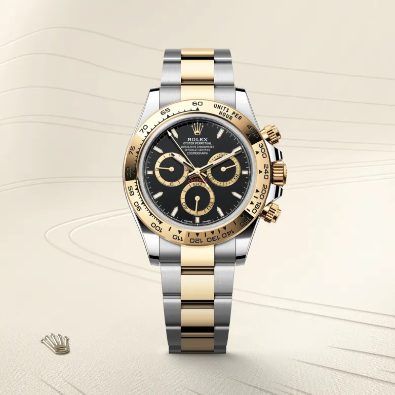 Rolex Cosmograph Daytona in Yellow Rolesor - การผสมผสานระหว่าง Oystersteel และทองคำ, M126503-0003 - NGG Timepieces