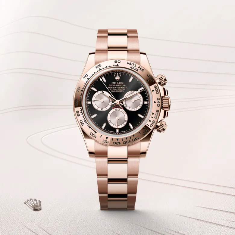 Rolex Cosmograph Daytona in 18 ct Everose gold, M126505-0001 - NGG Timepieces