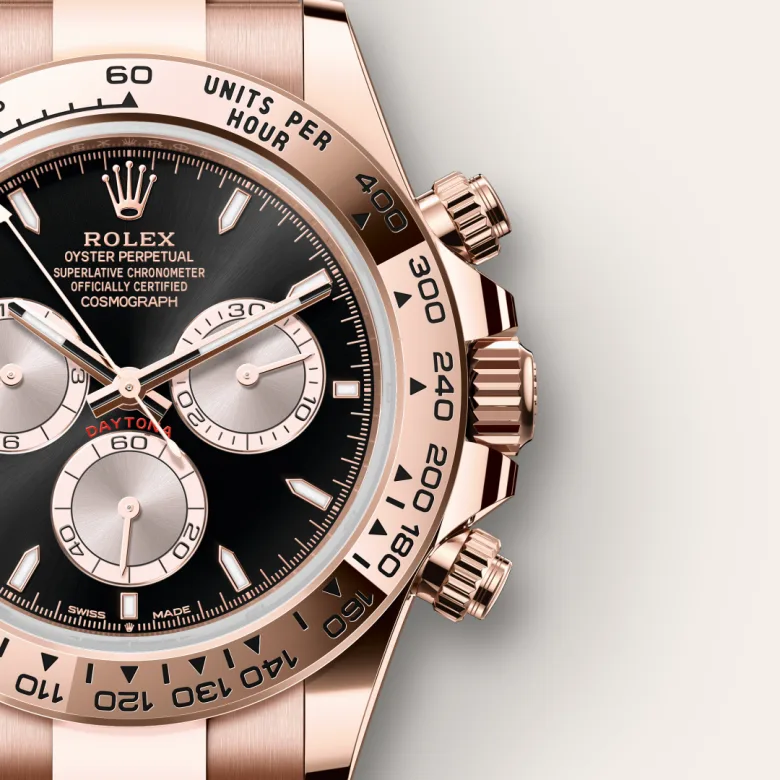Rolex Cosmograph Daytona in Everose gold 18 กะรัต, M126505-0001 - NGG Timepieces