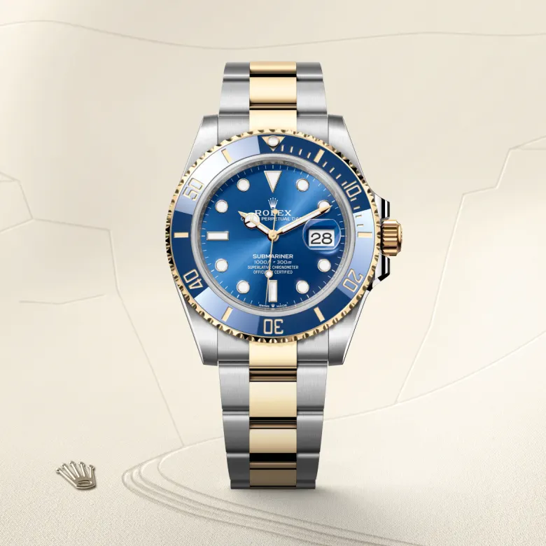 Rolex Submariner in Yellow Rolesor - การผสมผสานระหว่าง Oystersteel และทองคำ, M126613LB-0002 - NGG Timepieces