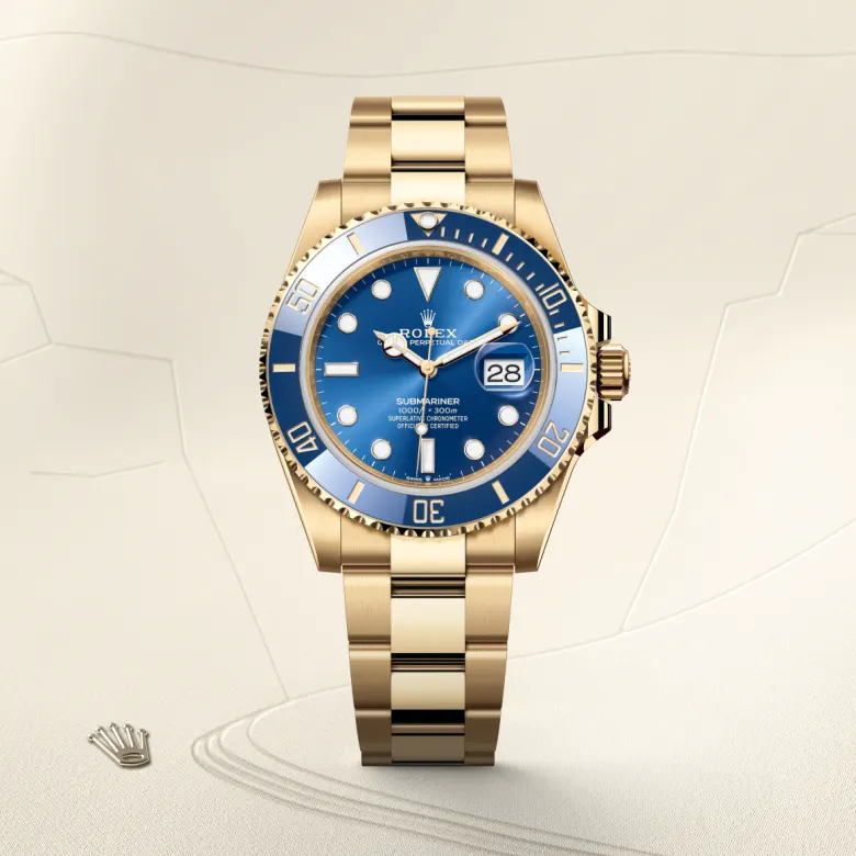 Rolex Submariner in ทองคำ 18 กะรัต, m126618lb-0002 - NGG Timepieces