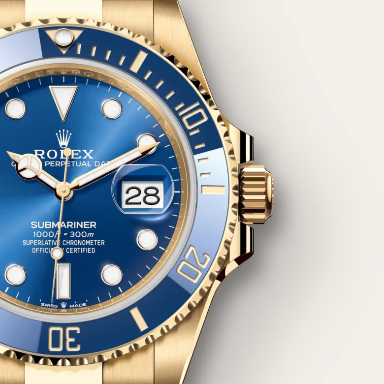 Rolex Submariner in ทองคำ 18 กะรัต, m126618lb-0002 - NGG Timepieces