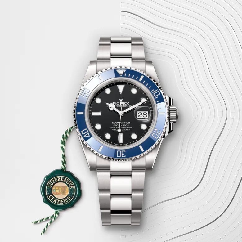 Rolex Submariner in 18 ct white gold, M126619LB-0003 - NGG Timepieces