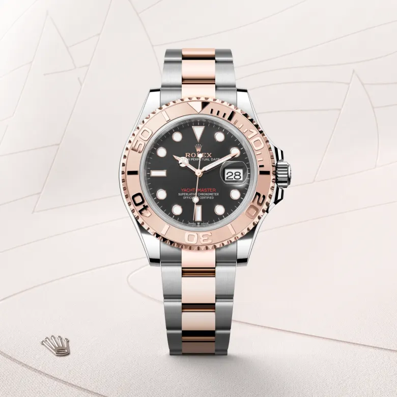 Rolex Yacht-Master in Everose Rolesor - การผสมผสานระหว่าง Oystersteel และเอเวอร์โรสโกลด์, M126621-0002 - NGG Timepieces