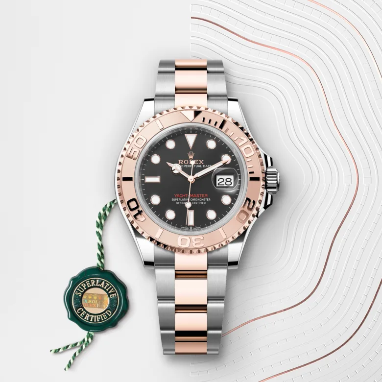 Rolex Yacht-Master in Everose Rolesor - การผสมผสานระหว่าง Oystersteel และเอเวอร์โรสโกลด์, M126621-0002 - NGG Timepieces