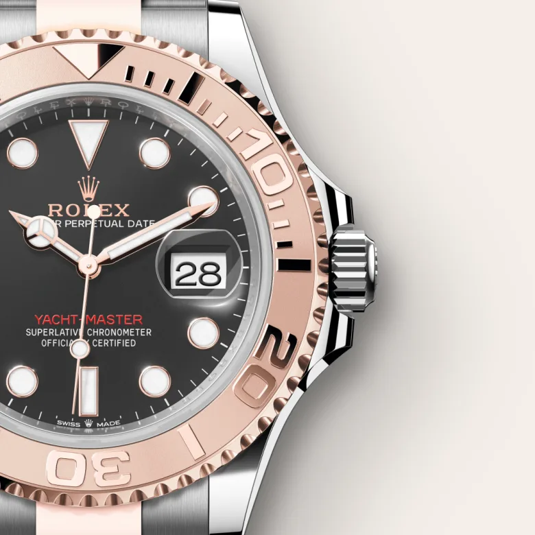 Rolex Yacht-Master in Everose Rolesor - การผสมผสานระหว่าง Oystersteel และเอเวอร์โรสโกลด์, M126621-0002 - NGG Timepieces