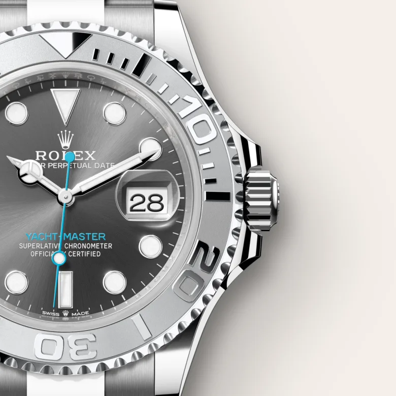 Rolex Yacht-Master in Rolesium - การผสมผสานระหว่าง Oystersteel และแพลทินัม, M126622-0001 - NGG Timepieces