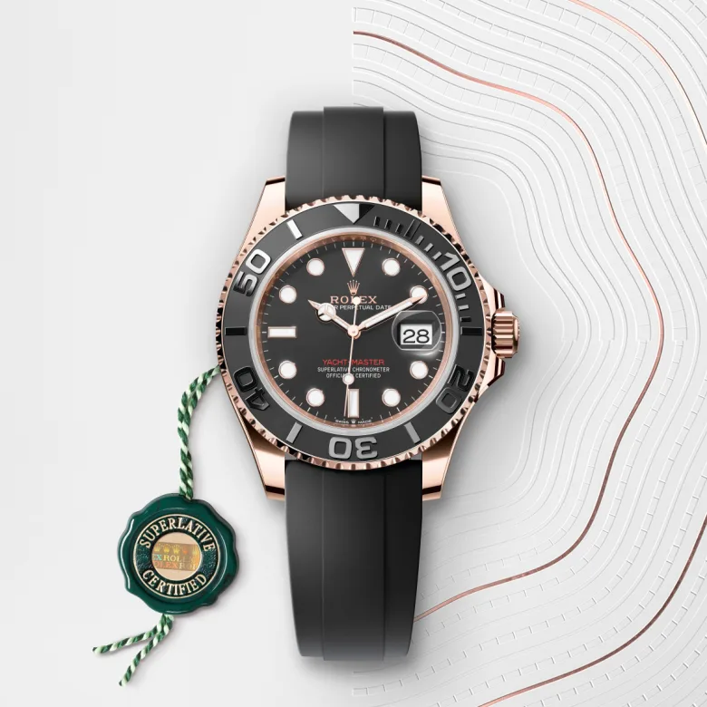 Rolex Yacht-Master in Everose gold 18 กะรัต, M126655-0002 - NGG Timepieces