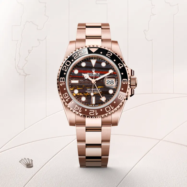 Rolex GMT-Master II in 18 ct Everose gold, M126715CHNR-0002 - NGG Timepieces