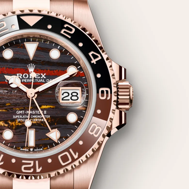 Rolex GMT-Master II in Everose gold 18 กะรัต, M126715CHNR-0002 - NGG Timepieces