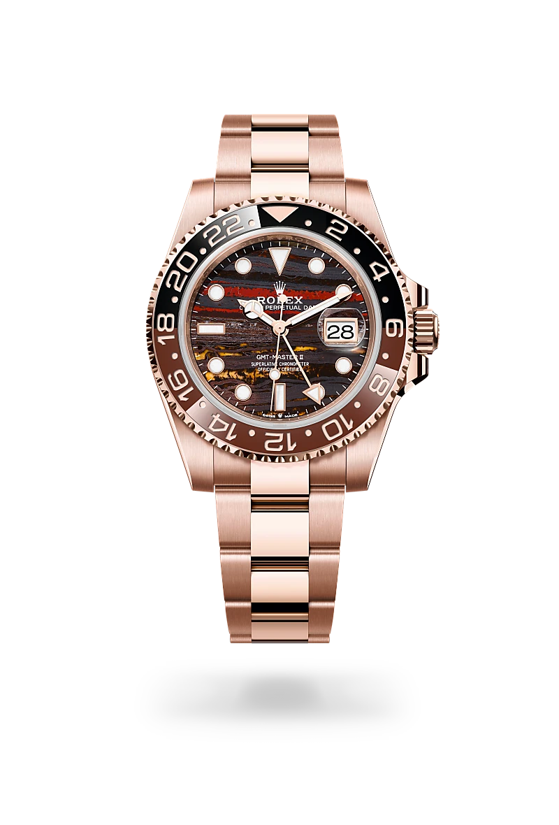Rolex GMT-Master II in 18 ct Everose gold, M126715CHNR-0002 - NGG Timepieces