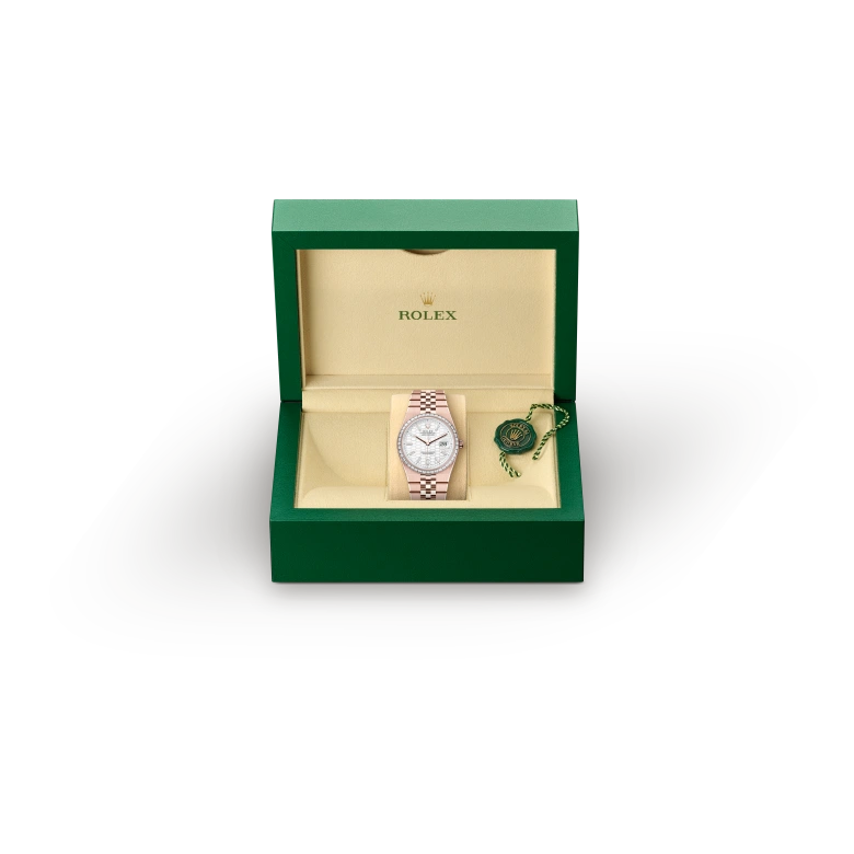 Rolex Land-Dweller in 18 ct Everose gold, M127285TBR-0002 - NGG Timepieces