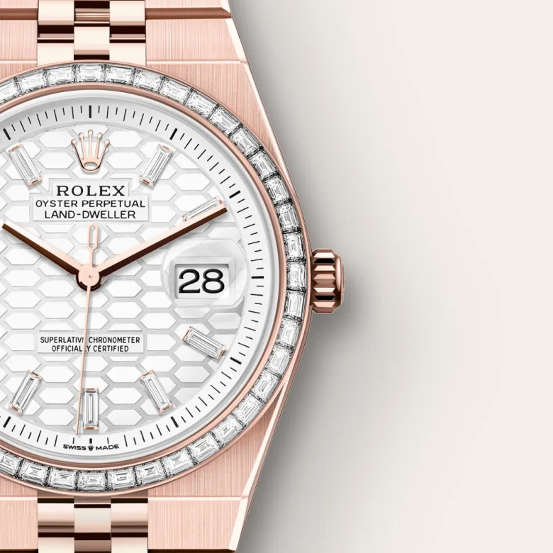 Rolex Land-Dweller in 18 ct Everose gold, M127285TBR-0002 - NGG Timepieces