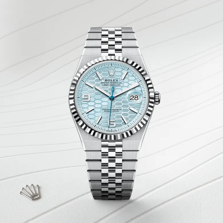 Rolex Land-Dweller in แพลทินัม, M127336-0001 - NGG Timepieces