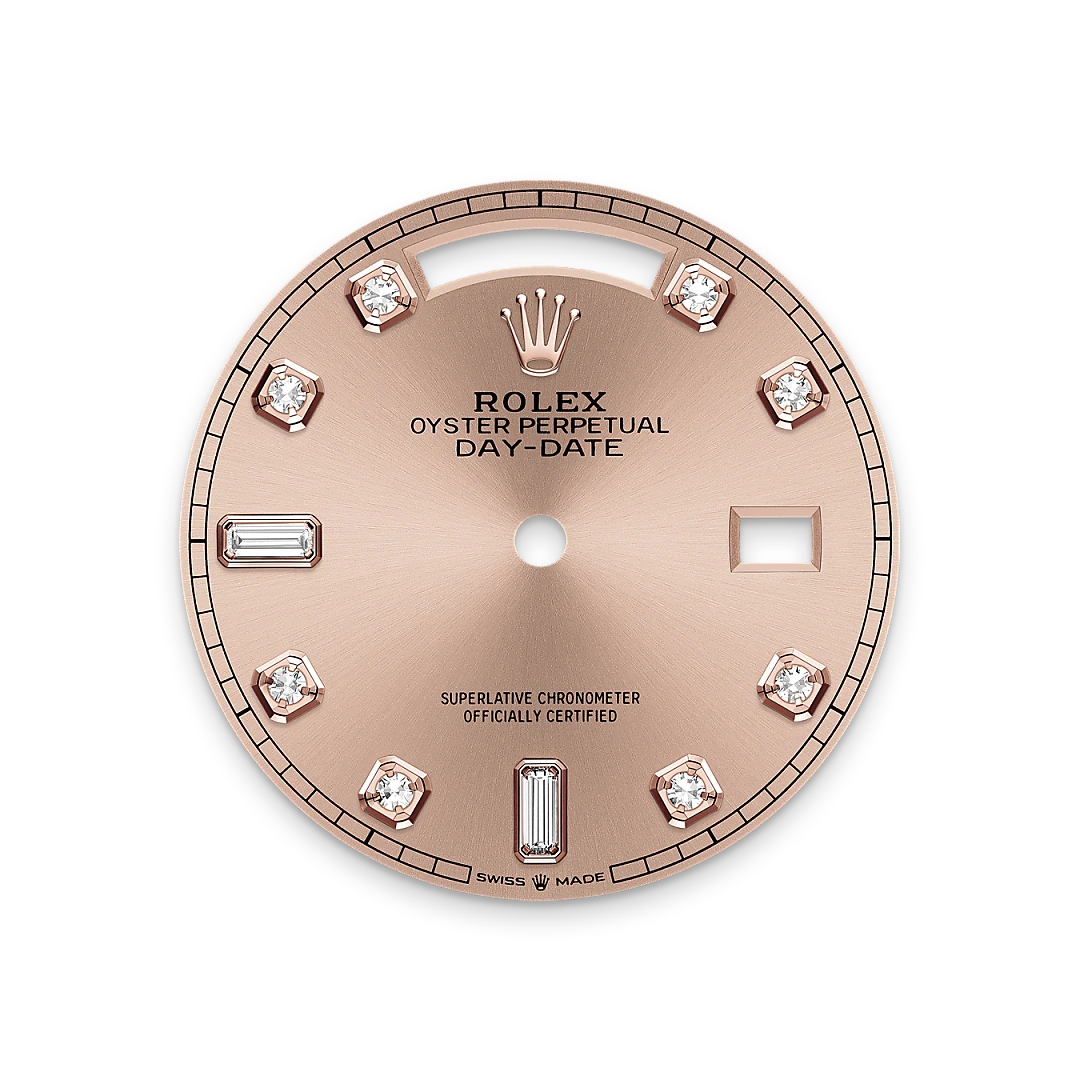 Rolex Day-Date in 18 ct Everose gold, M128235-0009 - NGG Timepieces Rolex Day-Date in 18 ct Everose gold, M128235-0009 - NGG Timepieces