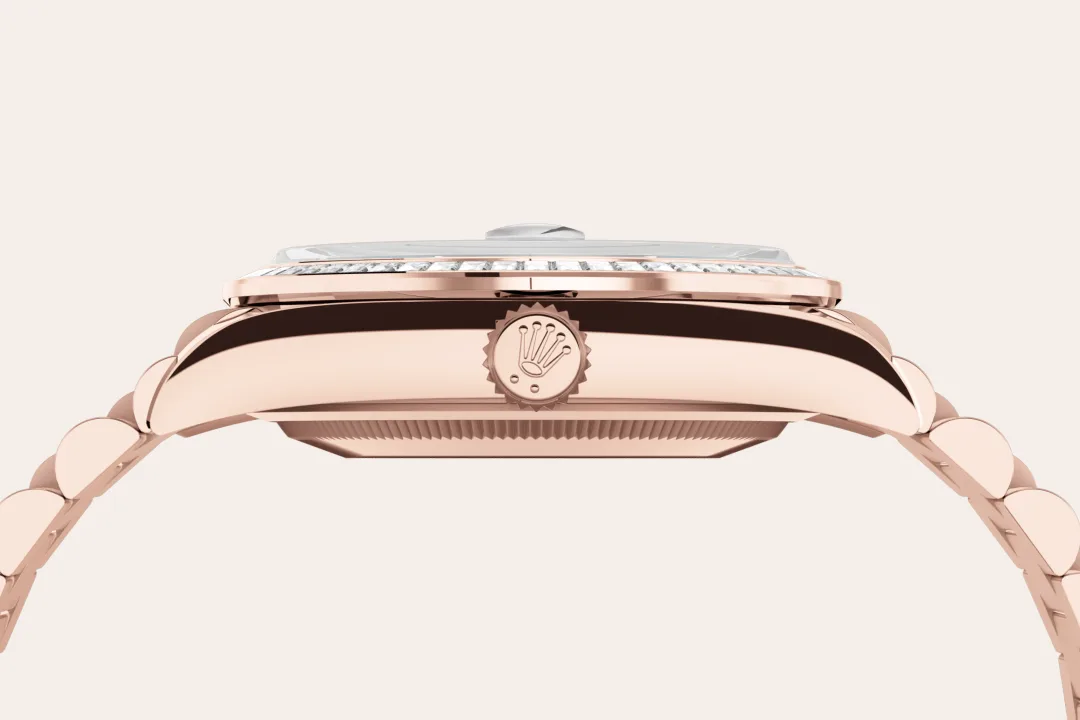 Rolex Day-Date in 18 ct Everose gold, M128395TBR-0032 - NGG Timepieces Rolex Day-Date in 18 ct Everose gold, M128395TBR-0032 - NGG Timepieces