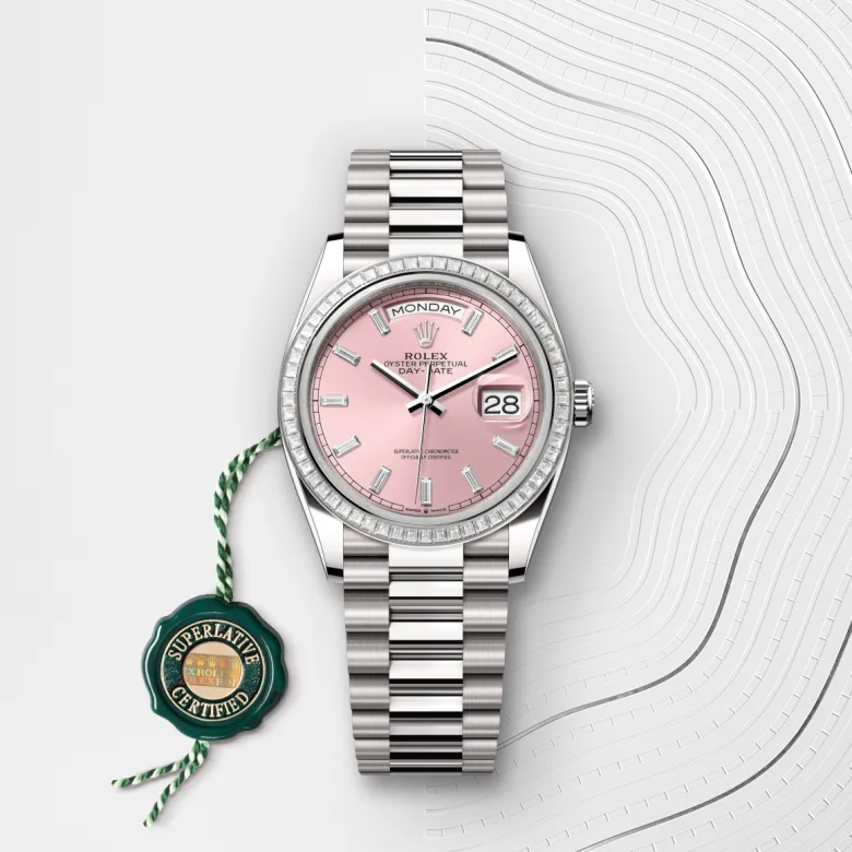Rolex Day-Date in 18 ct white gold, M128399TBR-0029 - NGG Timepieces