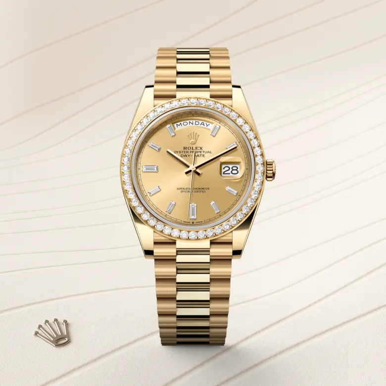 Rolex Day-Date in 18 ct yellow gold, M228348RBR-0002 - NGG Timepieces