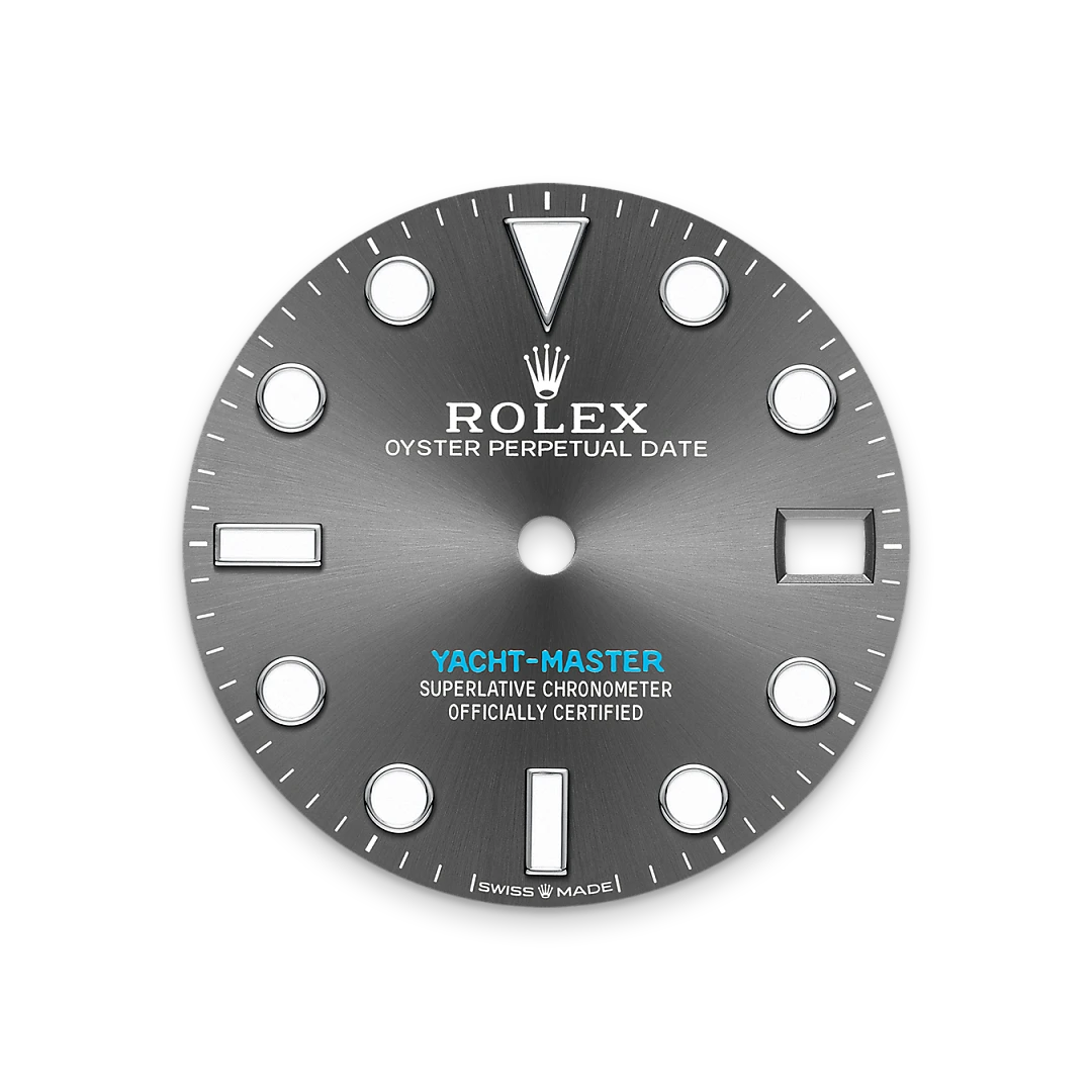 Rolex Yacht-Master in Rolesium - combination of Oystersteel and platinum, M268622-0002 - NGG Timepieces Rolex Yacht-Master in Rolesium - combination of Oystersteel and platinum, M268622-0002 - NGG Timepieces