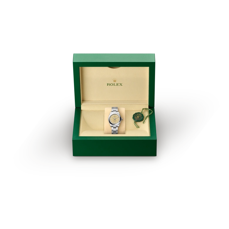 Rolex Oyster Perpetual in Oystersteel, m276200-0007 - NGG Timepieces