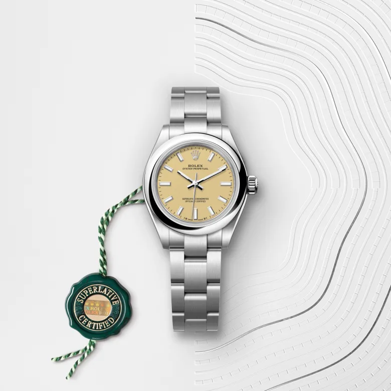 Rolex Oyster Perpetual in Oystersteel, m276200-0007 - NGG Timepieces