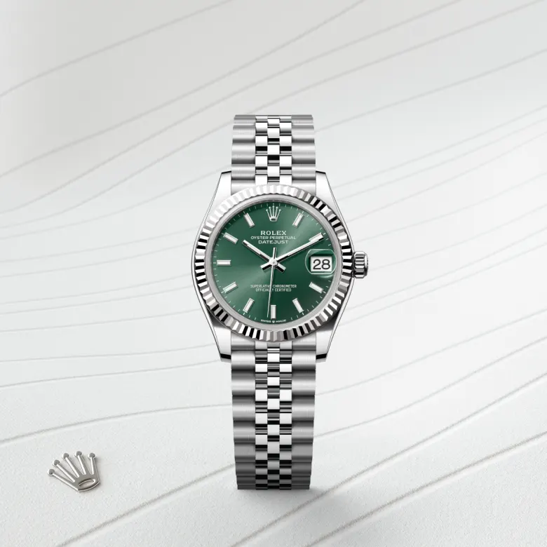 Rolex Datejust in White Rolesor - combination of Oystersteel and white gold, M278274-0018 - NGG Timepieces