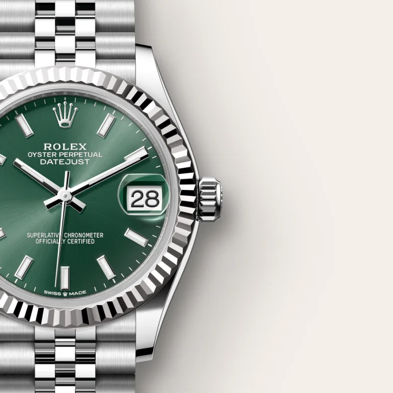 Rolex Datejust in White Rolesor - combination of Oystersteel and white gold, M278274-0018 - NGG Timepieces