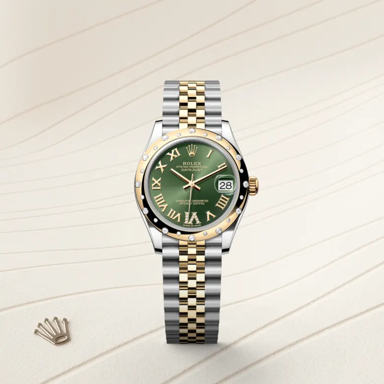 Rolex Datejust in Yellow Rolesor - combination of Oystersteel and yellow gold, M278343RBR-0016 - NGG Timepieces
