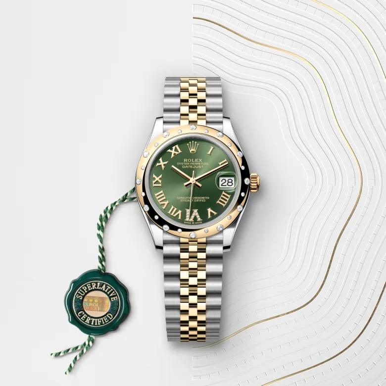Rolex Datejust in Yellow Rolesor - combination of Oystersteel and yellow gold, M278343RBR-0016 - NGG Timepieces