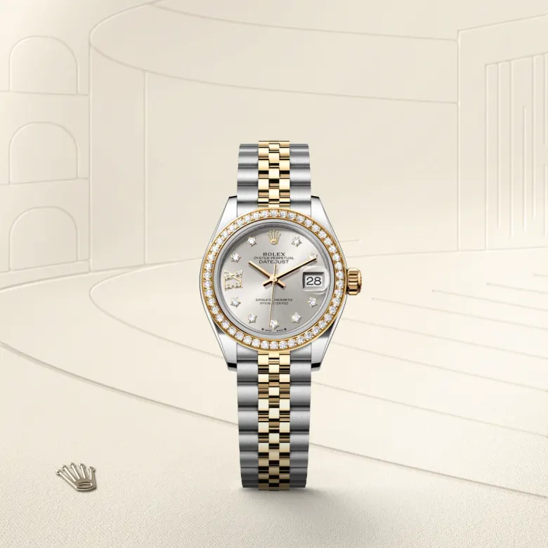 Rolex Lady-Datejust in Yellow Rolesor - combination of Oystersteel and yellow gold, M279383RBR-0003 - NGG Timepieces