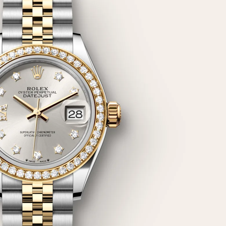 Rolex Lady-Datejust in Yellow Rolesor - combination of Oystersteel and yellow gold, M279383RBR-0003 - NGG Timepieces