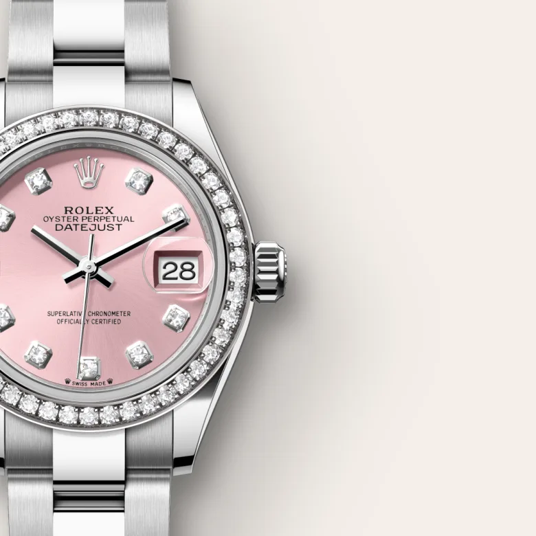 Rolex Lady-Datejust in White Rolesor - combination of Oystersteel and white gold, M279384RBR-0004 - NGG Timepieces