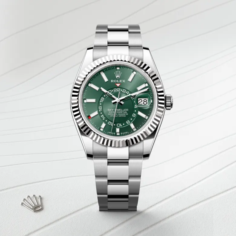 Rolex Sky-Dweller in White Rolesor - combination of Oystersteel and white gold, M336934-0001 - NGG Timepieces