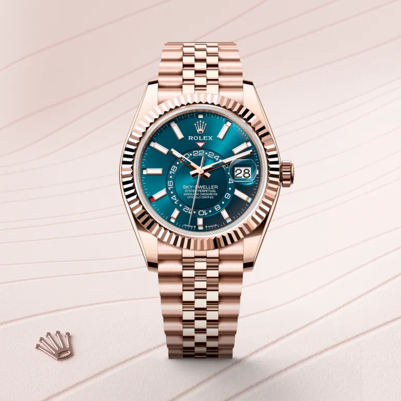 Rolex Sky-Dweller in Everose gold 18 กะรัต, m336935-0005 - NGG Timepieces