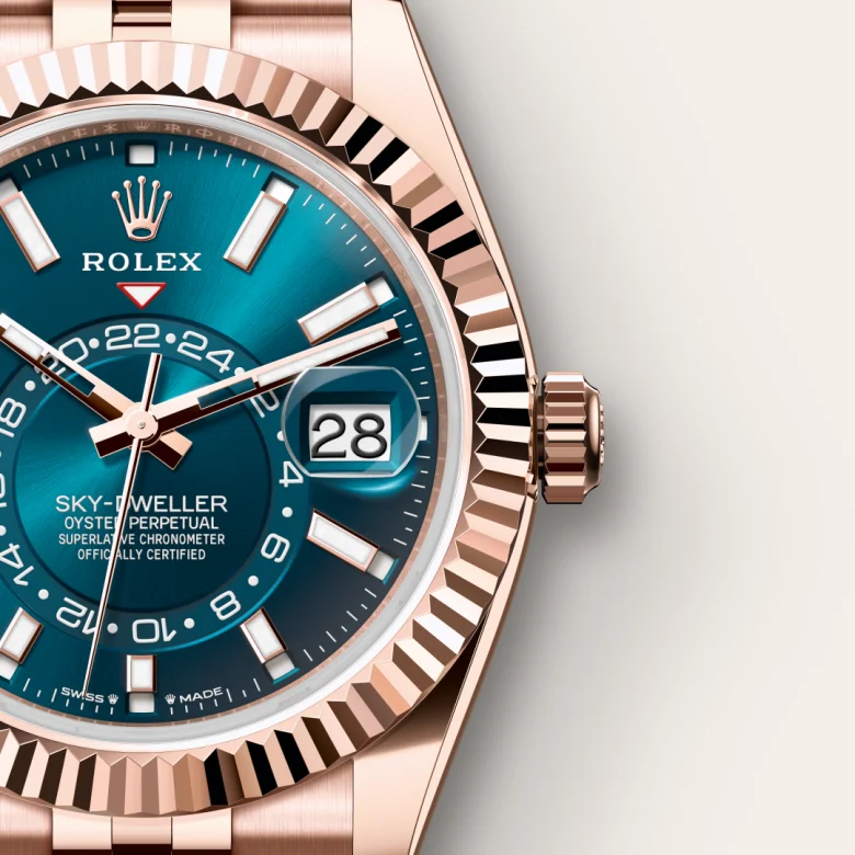 Rolex Sky-Dweller in Everose gold 18 กะรัต, m336935-0005 - NGG Timepieces