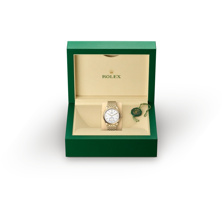 Rolex 1908 in 18 ct yellow gold, M52508-0008 - NGG Timepieces