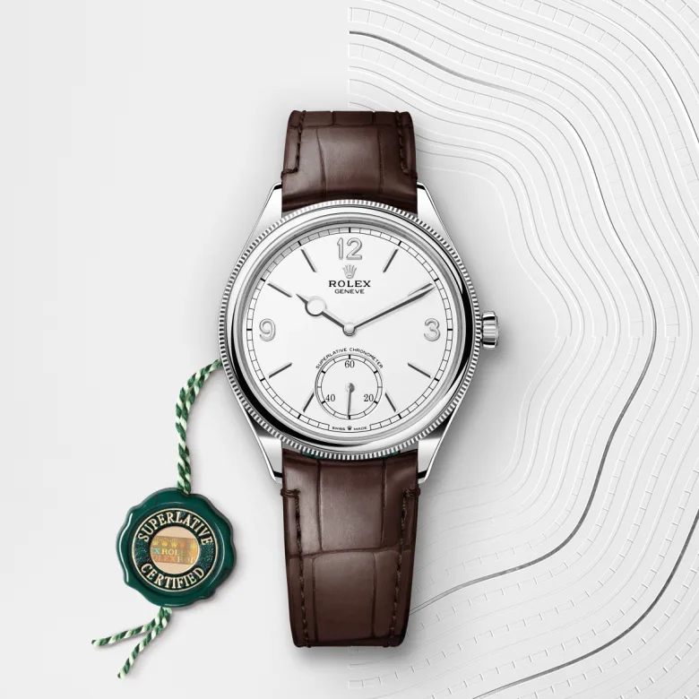 Rolex 1908 in 18 ct white gold, m52509-0006 - NGG Timepieces