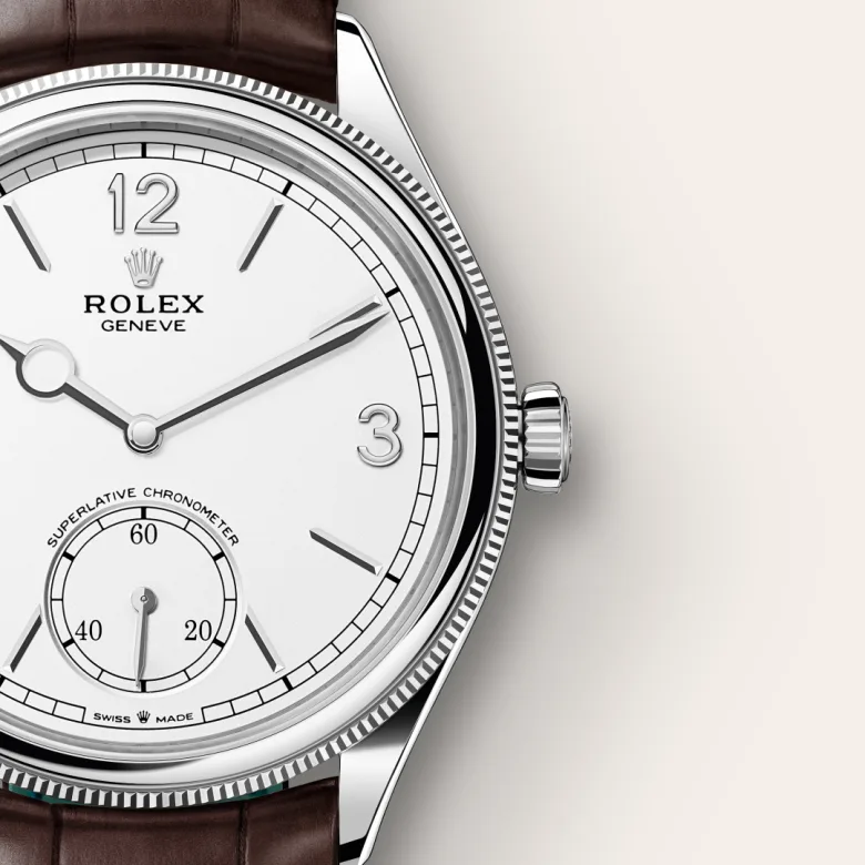 Rolex 1908 in 18 ct white gold, m52509-0006 - NGG Timepieces