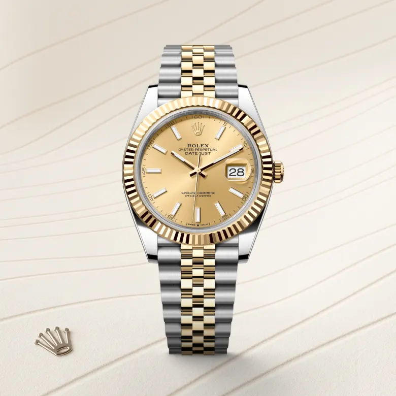 Rolex Datejust in Yellow Rolesor - การผสมผสานระหว่าง Oystersteel และทองคำ, M126333-0010 - NGG Timepieces