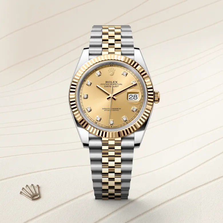 Rolex Datejust in Yellow Rolesor - combination of Oystersteel and yellow gold, m126333-0012 - NGG Timepieces