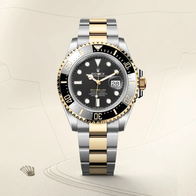 Rolex Sea-Dweller in Yellow Rolesor - การผสมผสานระหว่าง Oystersteel และทองคำ, M126603-0001 - NGG Timepieces
