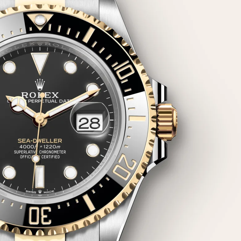 Rolex Sea-Dweller in Yellow Rolesor - การผสมผสานระหว่าง Oystersteel และทองคำ, M126603-0001 - NGG Timepieces