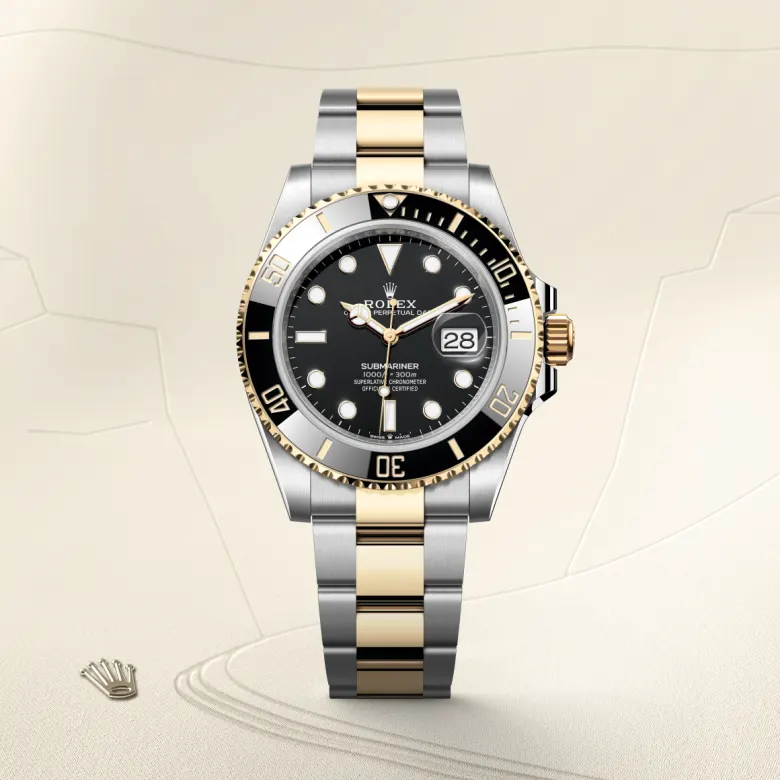 Rolex Submariner in Yellow Rolesor - การผสมผสานระหว่าง Oystersteel และทองคำ, m126613ln-0002 - NGG Timepieces